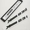 3D ABS Car Styling Logo XDrive 23i X Drive 23d Rear Trunk Badge Side Fender Emblem Decals For BMW X1 X2 X3 Exterior Accessoeies