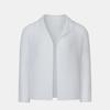 Pleats Me Mesh Open Collar Cardigan Epcdm126008