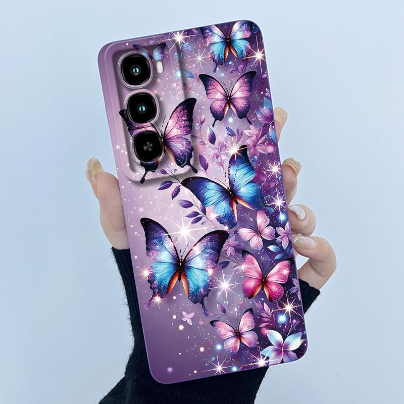 For itel City 100 Phone Case Fashion Simplicity Oil Painting Floral Soft Liquid Silicone Shell For itel City100 Back Cover Funda