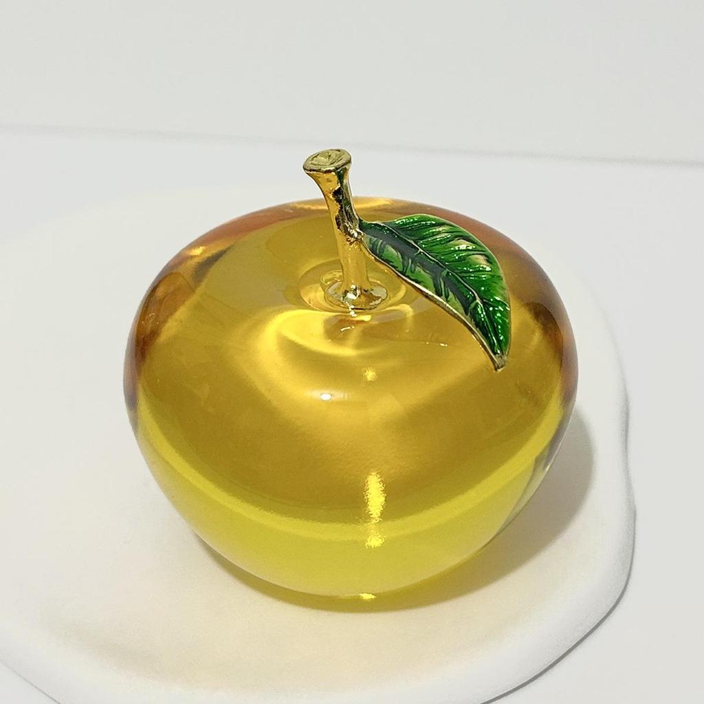 Kristallapfel-Ornament: Romantisches Weihnachts- & Hochzeitsgeschenk für Sie