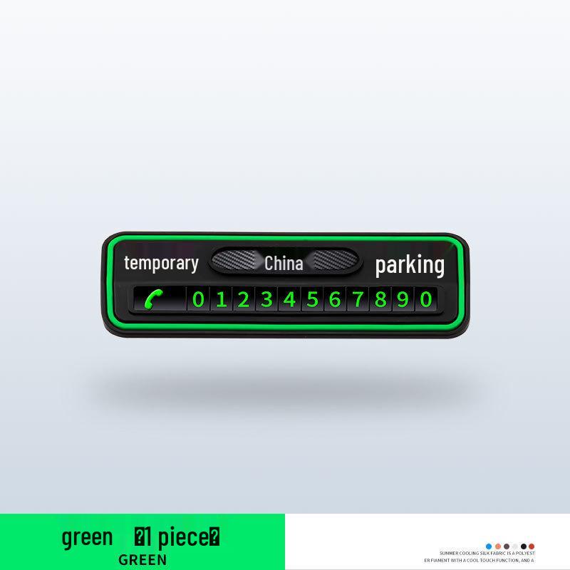 Zhonghua Zunchi Junjie FRV Kubao FSVV5H530 Luminous Temporary Parking Number Plate