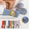 Combed Cotton Non-Slip Autumn Winter Socks Newborn Cotton Sock Children's Floor Socks Baby Socks
