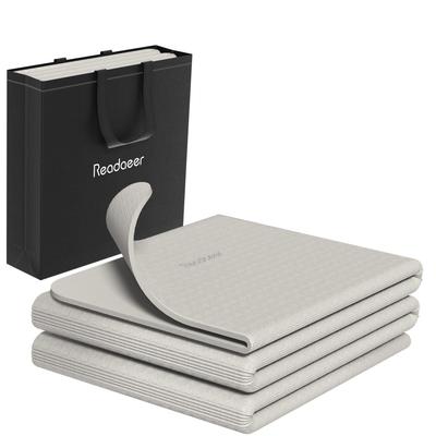 Readaeer Foldable Yoga and Training 183cm X Made of 6mm Thick TPE and Includes a Storage Lightweight and Easy To Perfect for and Pilates Mat, 61cm,