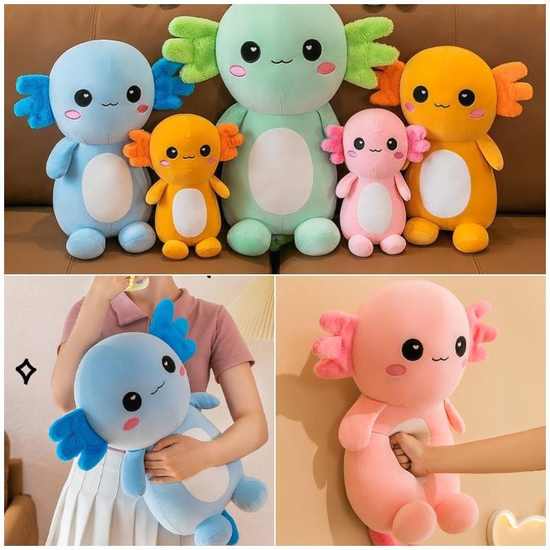 3040cm Plush Axolotl Toy Animal Stuffed Doll Pillow Children Gift Decor Home
