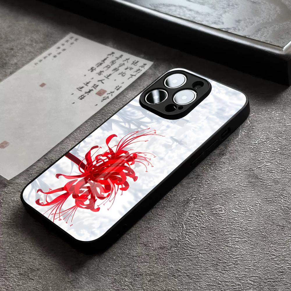 Anime Cool Tokyo Ghoul Phone Case For IPhone 17 16 Pro Max 15 Plus 14 Pro 12 11 13 Mini X XR XS Max SE Glass Cover