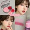 HERORANGE Two Tone Blush Matte Texture Natürlich aufhellende Rouge-Palette