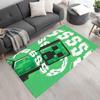 Minecraft Creeper Pixel Art Carpet Design for Decorate room Study room Playrooms Balcony Anti-slip Rug Decorate Offices Best for Christmas