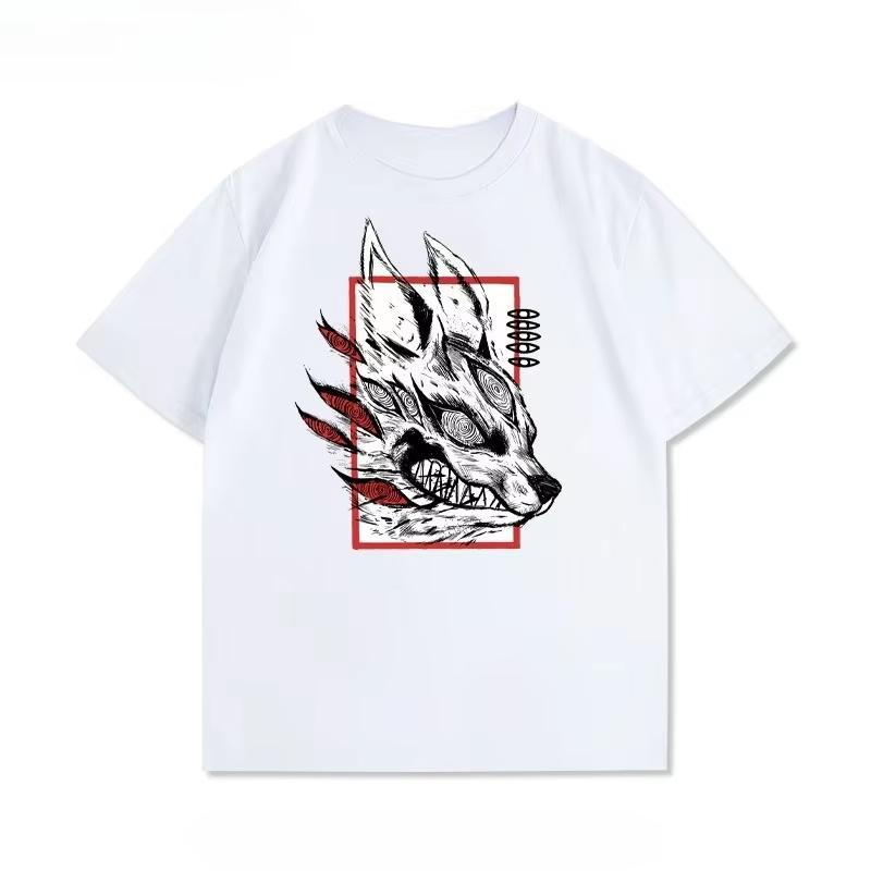 

2025 Summer Chainsaw Man Printed Short Sleeve Top Reign Demon Hunter Anime Binary Men s Women s Breathable T-Shirt Camisetas 4XL