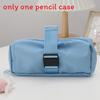 Minimalist Pencil Case For Girls Large Capacity Durable Fabric Storage Organizer For Students