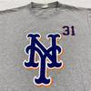 Vintage NEW YORK METS MIKE PIAZZA #31 T-shirt STOR mlb baseboll 90-tal