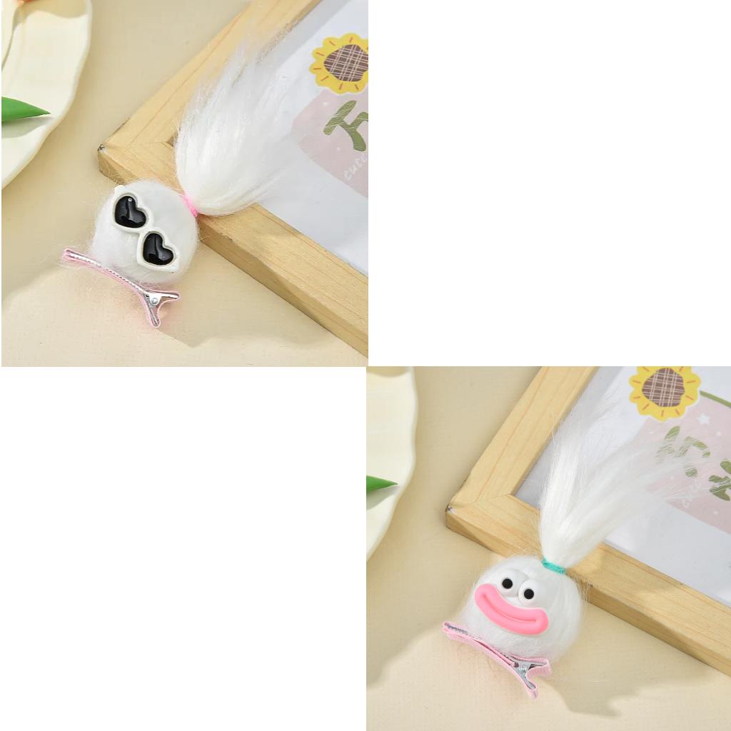 Funny Ugly Doll Plush Hair Clip Dopamine Sausage Mouth Doll Duckbill Clip Super Cute Sweet Girl Bangs Hair Accessory Hair Clip
