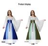 Halloween Medieval Renaissance Women's Cosplay Dress Costume