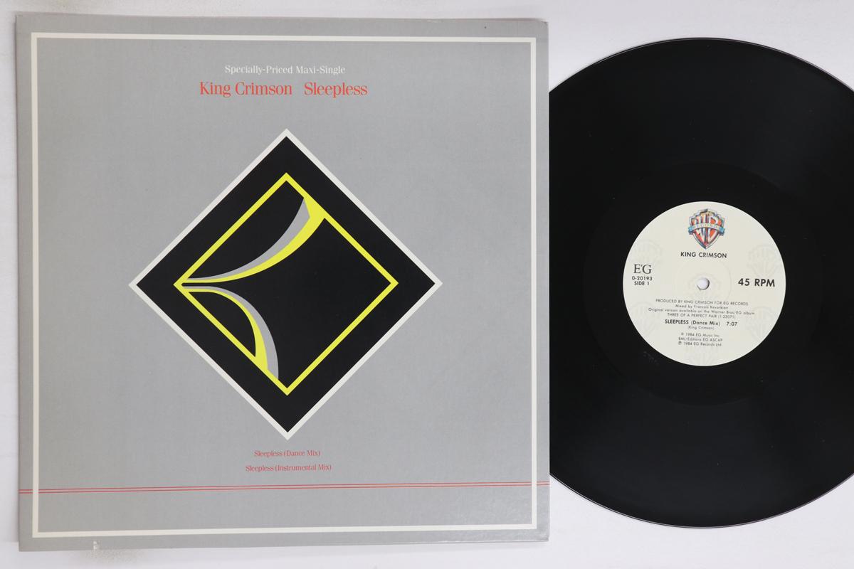 

LP Record KING CRIMSON - Sleepless 020193 EG 1984 US Rock Used