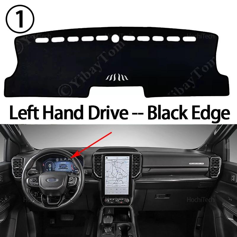 

For Ford Everest Ranger Wildtrak Raptor T9 2022 -2025 Dashboard Cover Board Anti-Slip Mat Protect Pad Car Sunshade Carpet Rug