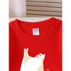 European sizes Girls Crew Neck Sweatshirt Duck Swimming In Water with Fish, Soft Cozy Pullover, Warm Casual Outfit