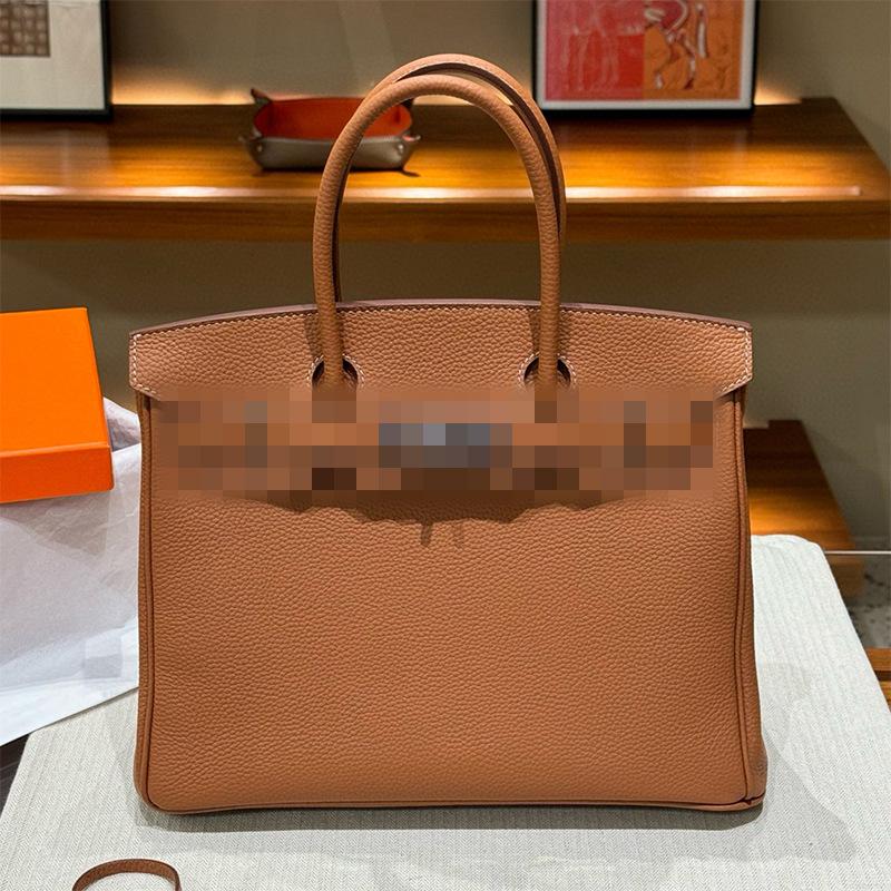 Leather Bag Classic 30 20 25 Platinum Bag Top Cowhide Premium Handbag Wedding Bag Women
