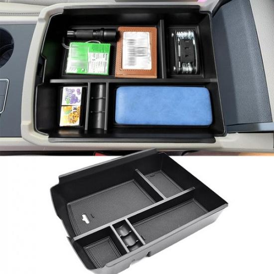 For 2018-23 VW Volkswagen Atlas Center Console Organizer Car Armrest Storage Box