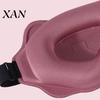 Non-pressing Eye Mask Zero Pressure Sleep Mask, 3D Contoured Cover for Travel, Light Slow Rebound Memory Foam Blocking Blindfold Nap, Cute Cat