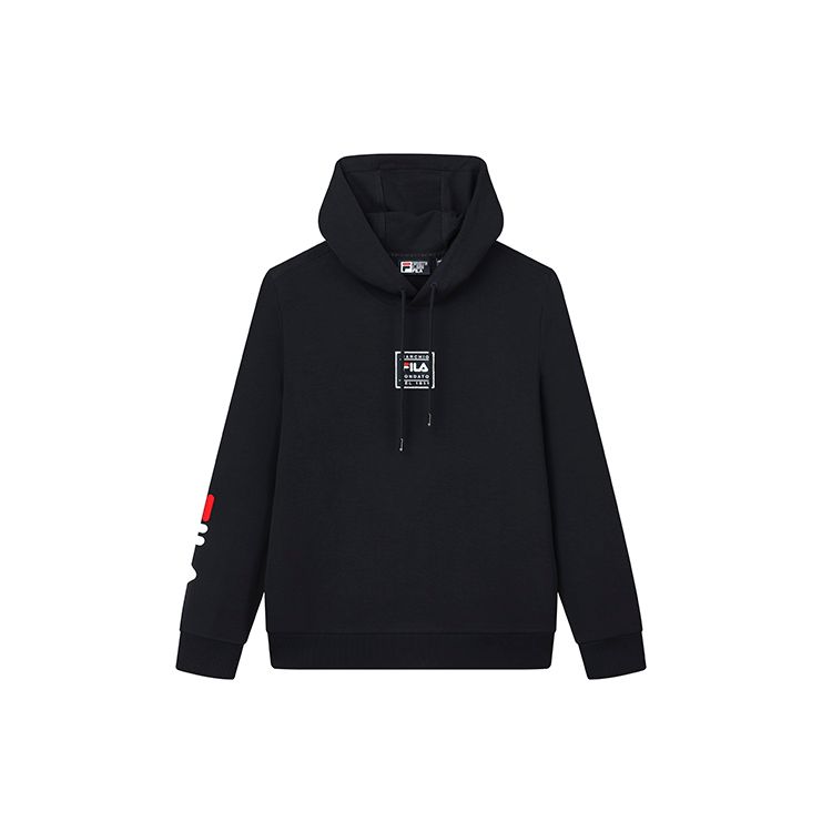 FILA Спортивная повседневная толстовка с логотипом-буквой Мужские худи Легендарно-синий F51M148207FNV S