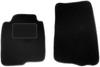 Tapetes dianteiros pretos para: Volvo 240 / 260 perua, sedã (1974-1993)