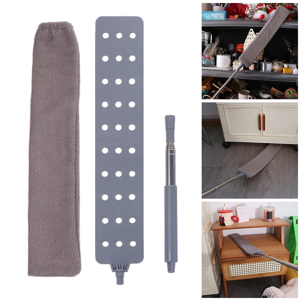 Microfiber Head Long Handle Cleaning Mop Retractable Window Duster Scrubber  Bedroom Floor