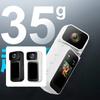 Magnetic Camera Portable Retro Camera Video Recorder Sports Mini Camera Pocket Camera with 180 Degree Rotating Lens