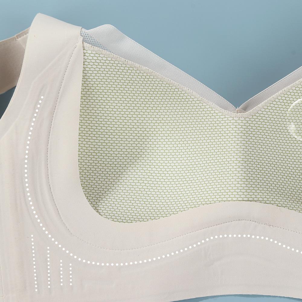 Ultra-thin Fixed Cups Weight Loss Full Cups Gathered Anti-sagging Non-marking Bra