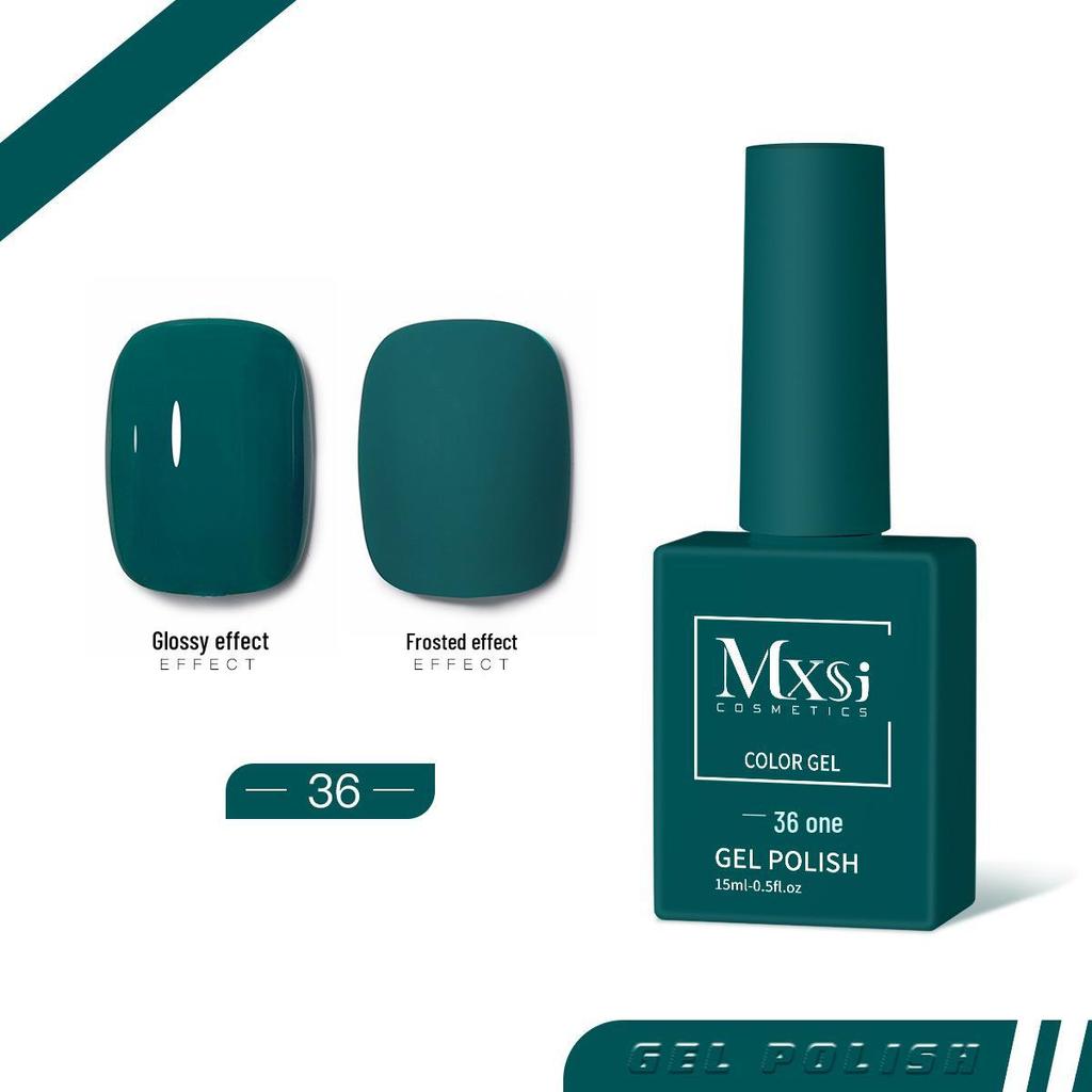 New Popular Color Whitening Gel Nail Polish Set: 60 Colors for Nail Art Shop Grand Opening