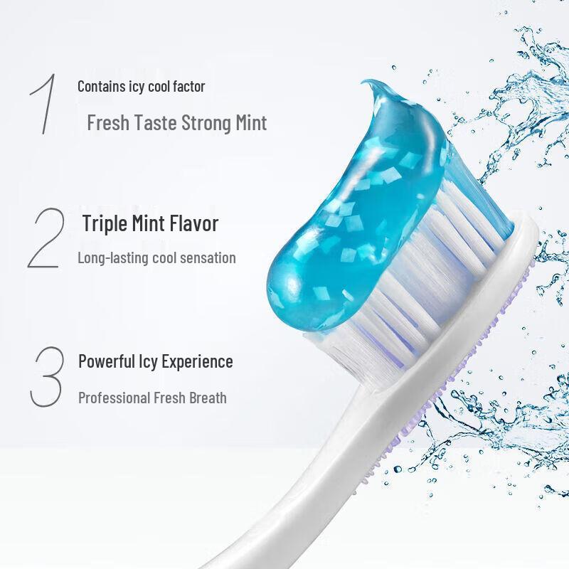 Colgate Icy Triple Mint & Longjing Tea Toothpaste Twin Pack