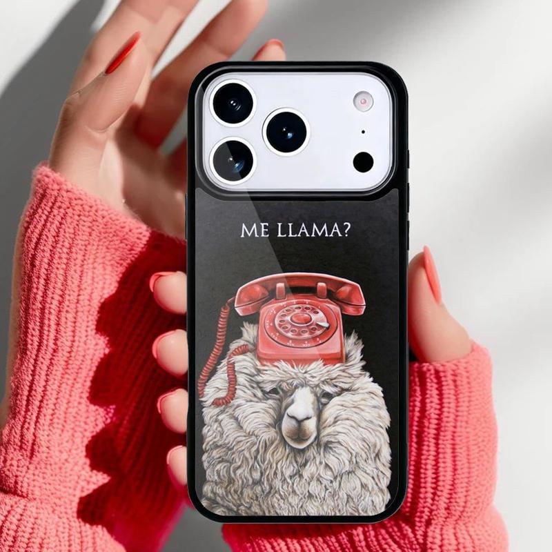 Lama Llama Alpaca Phone Case for iPhone 17 16 15 14 13 Pro Max Back Cover for 12 11 Pro Coque