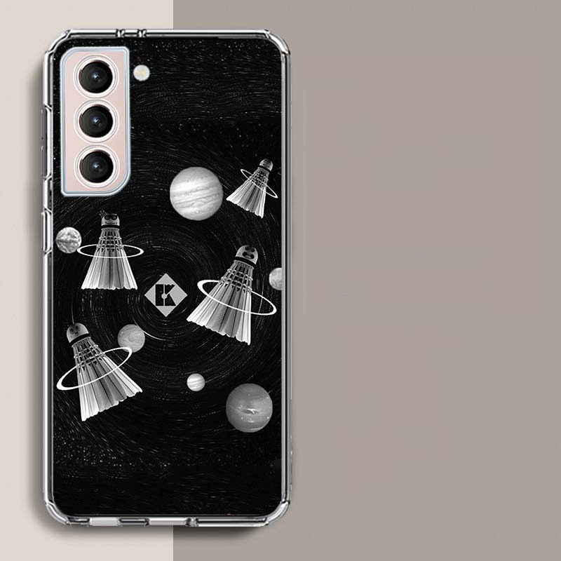 Badminton Sport Phone Case For Samsung A16 A26 A36 A56 A17 A15 A25 A35 A55 A14 A24 A34 A54 A04S A05S Galaxy Note 20 10 9 8 A9 A8