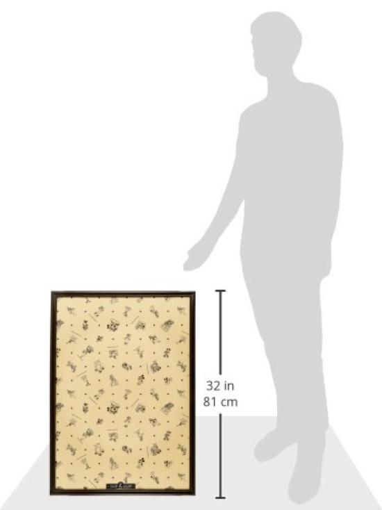 Tenyo [Made in Japan] Wooden Puzzle Frame, Disney Exclusive Panel, 1000 Pieces, Brown (51x73.5cm), Easy Set Stopper Function, Mickey Emblem Plate,