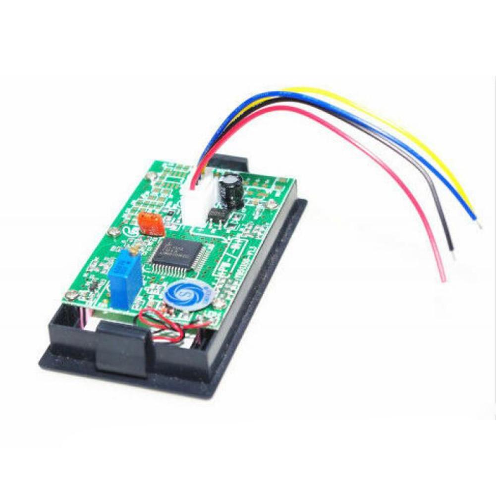 DC 0-200Mv AC/DC Powered 4 Wire LCD Panel Volt Meter Voltmeter Yb5135D