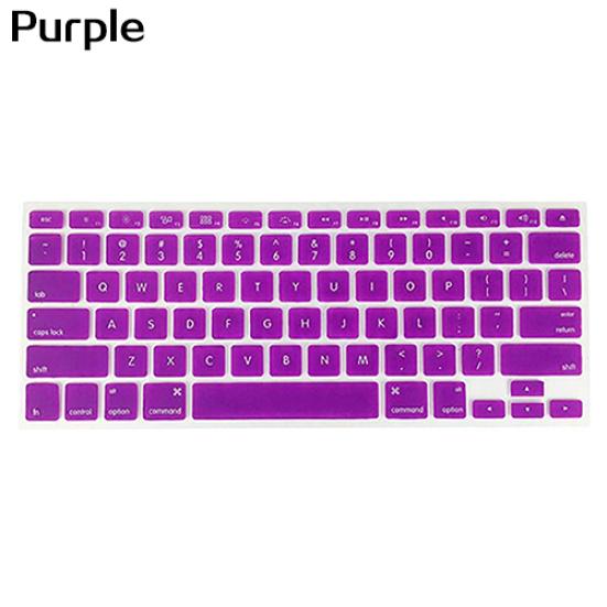 Copritastiera Colorato Morbido in Silicone per Apple Macbook Air Pro Versione USA Laptop