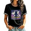 Women's Casual Short Sleeve Neck Printed T-Shirt
