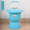 Women's Indoor Urinal with Lid for Night Use - Suitable for Rural, Elderly, and Children
