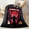 Roblox 103 Blanket Soft Warm Cozy Great for Chair Sofa Seaside Four Seasons Universal Warmthful Decor Ideal Gift For Birthday Valentine'S Day