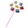 Colorful Diy Sequins Windmill Wind Spinner Home Garden Yard Decoration Kids Toy