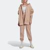 Adidas X Stella McCartney Collaboration Solid Color Loose Fit Drawstring Cuffed Sweatpants Women Bottoms Light-Pink H59287