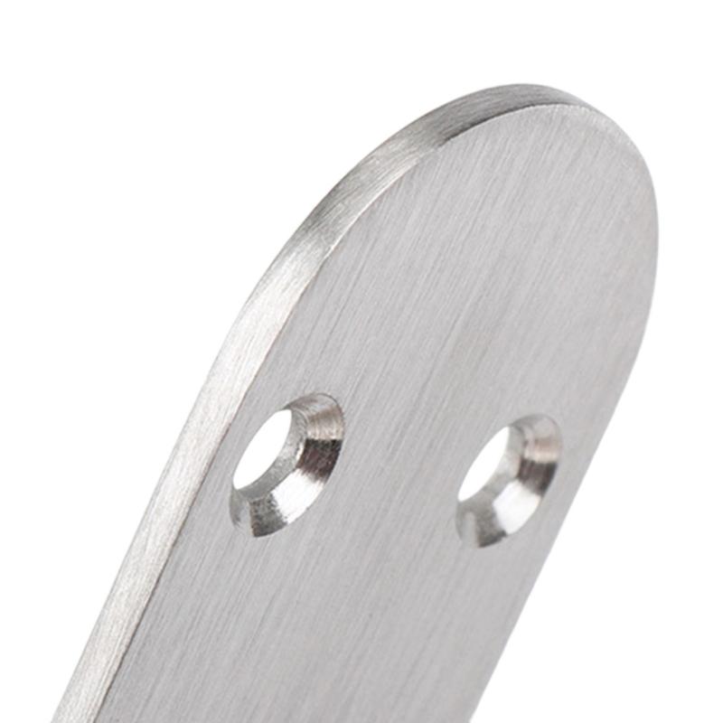 4Pcs 90 Degree Angles Brackets 3 Hole Metal Joint Fasteners Rustproof Metal Corner Brace for Cabinets Shelves Assembly