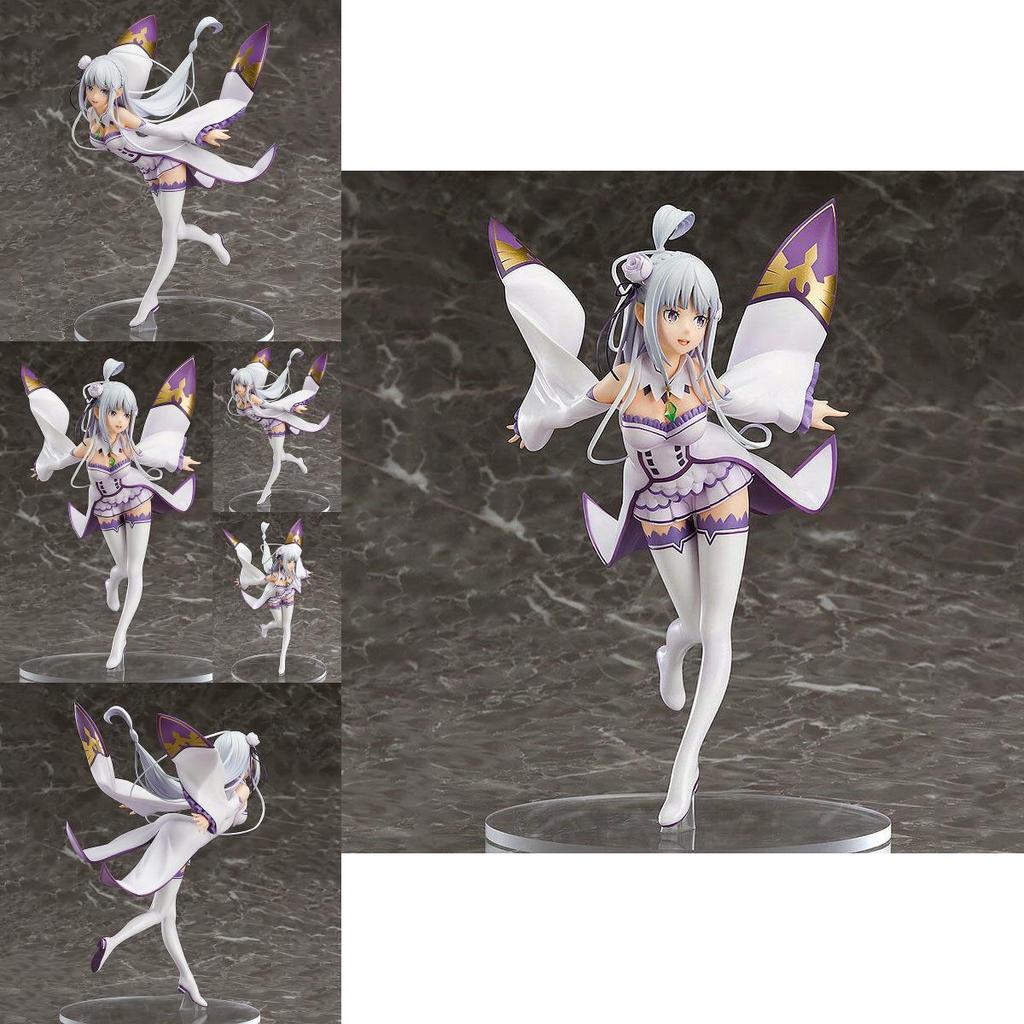 Rezero New Anime Starting Life In Another World Emilia Action Toys Figurine