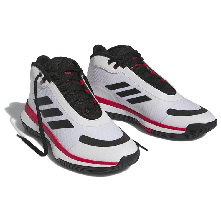 Adidas Bounce Legends Cloud White Core Black Better Scarlet Unisex IE9277