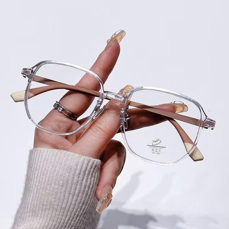 Unisex New Style Reading Glasses Men Women Ultralight Square Frame Presbyopia Prescriptions Fashion Oversized Far Sight Eyewear
