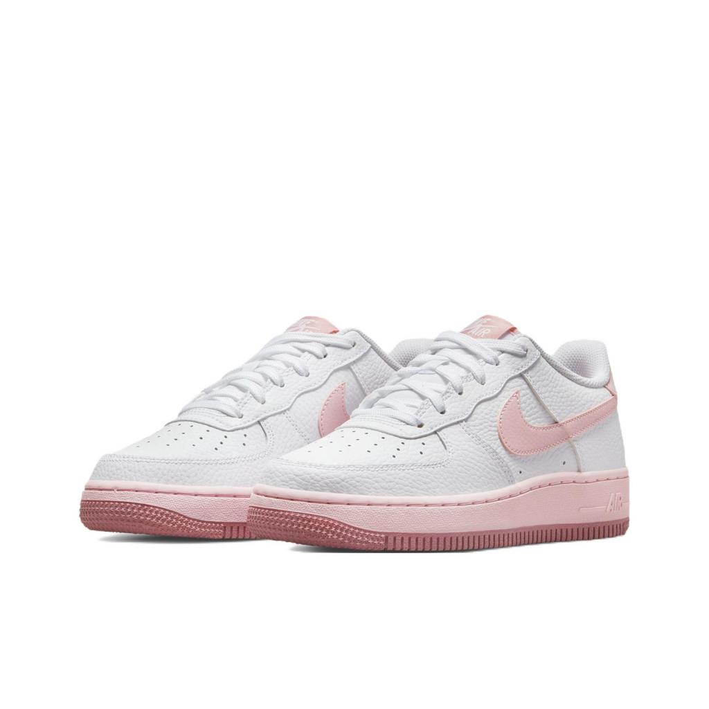Nike Air Force 1 GS Hvit Rosa Foam Kids joggesko CT3839-107