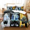 3D-print Undertale Sans Sängkläder Set Enkel Tvåbädds Full Queen King Size Sängkläder Set Vuxen Barn Sovrum Påslakan Set Anime Lakan