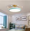 Nordic Crown Bedroom Ceiling Lamp Creative Warm Modern Light Luxury Second Bedroom Princess Girl Children's Room Chandelier