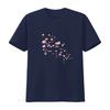 Cherry Blossom T Shirt Sakura Womens Flower for Women Floral Her Spring vintage Washed Top For Everyday Wear Stylish Slightly