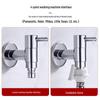 Larsd Extended Stainless Steel Washing Machine Faucet