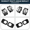 Set for 2009-2015 Honda Pilot Front Fog Light Assembly with Wiring Harness & Switch