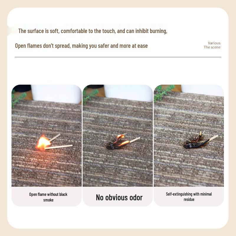 Goldener Phönix Verriegelbare Büroteppichmatten für große Flächen